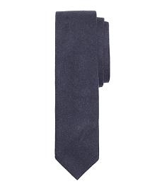 
			 Brushed Flannel Slim Tie
		  